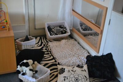 Black and White Area